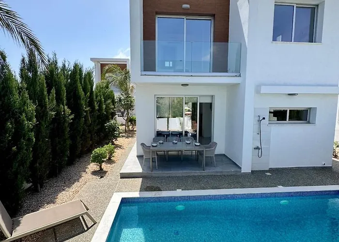 Jarvis Modern And Quiet 3br With Private Swimming Pool * Paralimni